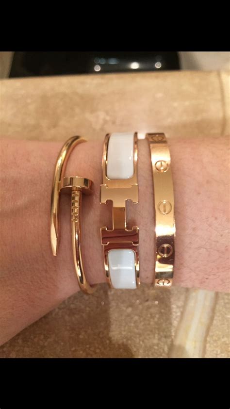 stacking hermes bracelets|hermes bracelet price.